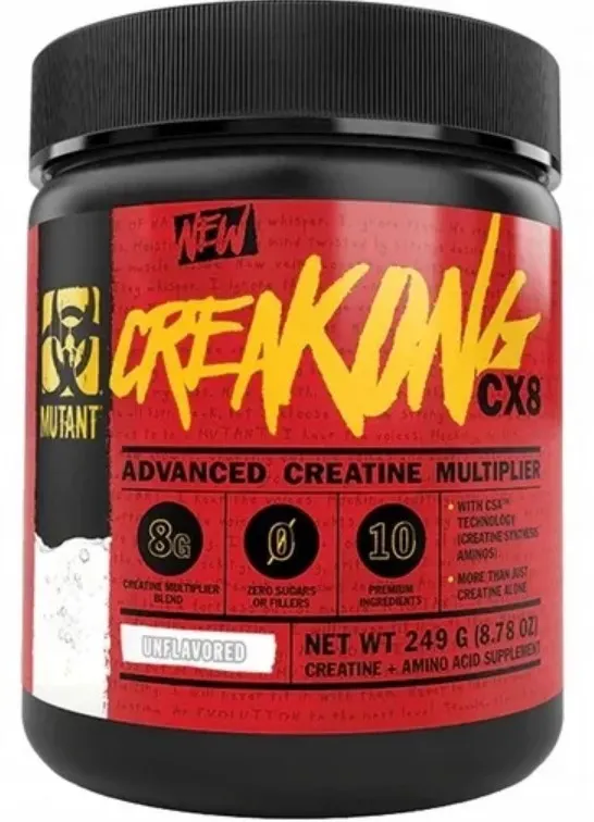 Mutant - Creakong CX8, Kreatyna, Bezsmakowa, Proszek, 249g