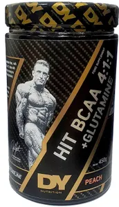 Dorian Yates - HIT BCAA 4:1:1 + Glutamine, Peach, Proszek, 450g