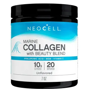 NeoCell - Marine Collagen with Beauty Blend, Proszek, 200g