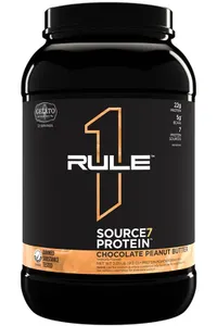 Rule One - Odżywka Białkowa Source7 Protein, Chocolate Peanut Butter Gelato, Proszek 913g