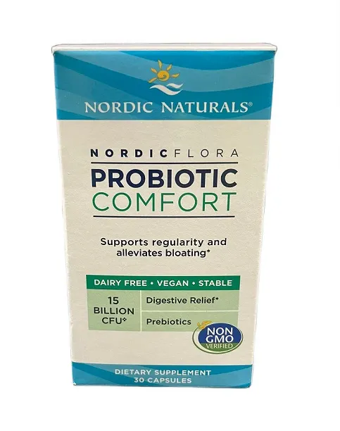 Nordic Naturals - Nordic Flora Probiotic Comfort, 15 billion CFU, 30 kapsułek