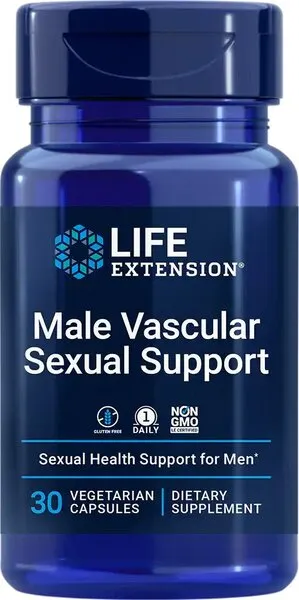 Male Vascular Sexual Support - 30 vcaps