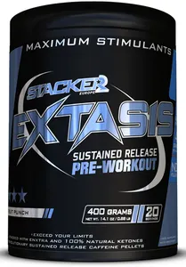 Stacker2 Europe - Przedtreningówka, Extasis, Fruit Punch, Proszek 400g