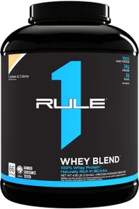 Rule One - Odżywka Białkowa R1 Whey Blend, Cookies & Creme, Proszek 2240g