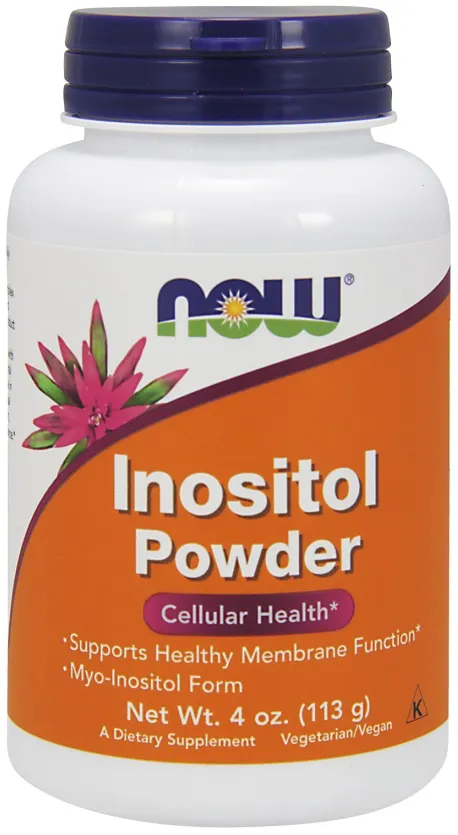 NOW Foods - Inozytol, Proszek, 113g