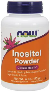 NOW Foods - Inozytol, Proszek, 113g