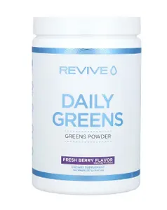 Revive - Daily Greens Powder, Jagoda, Proszek, 510g
