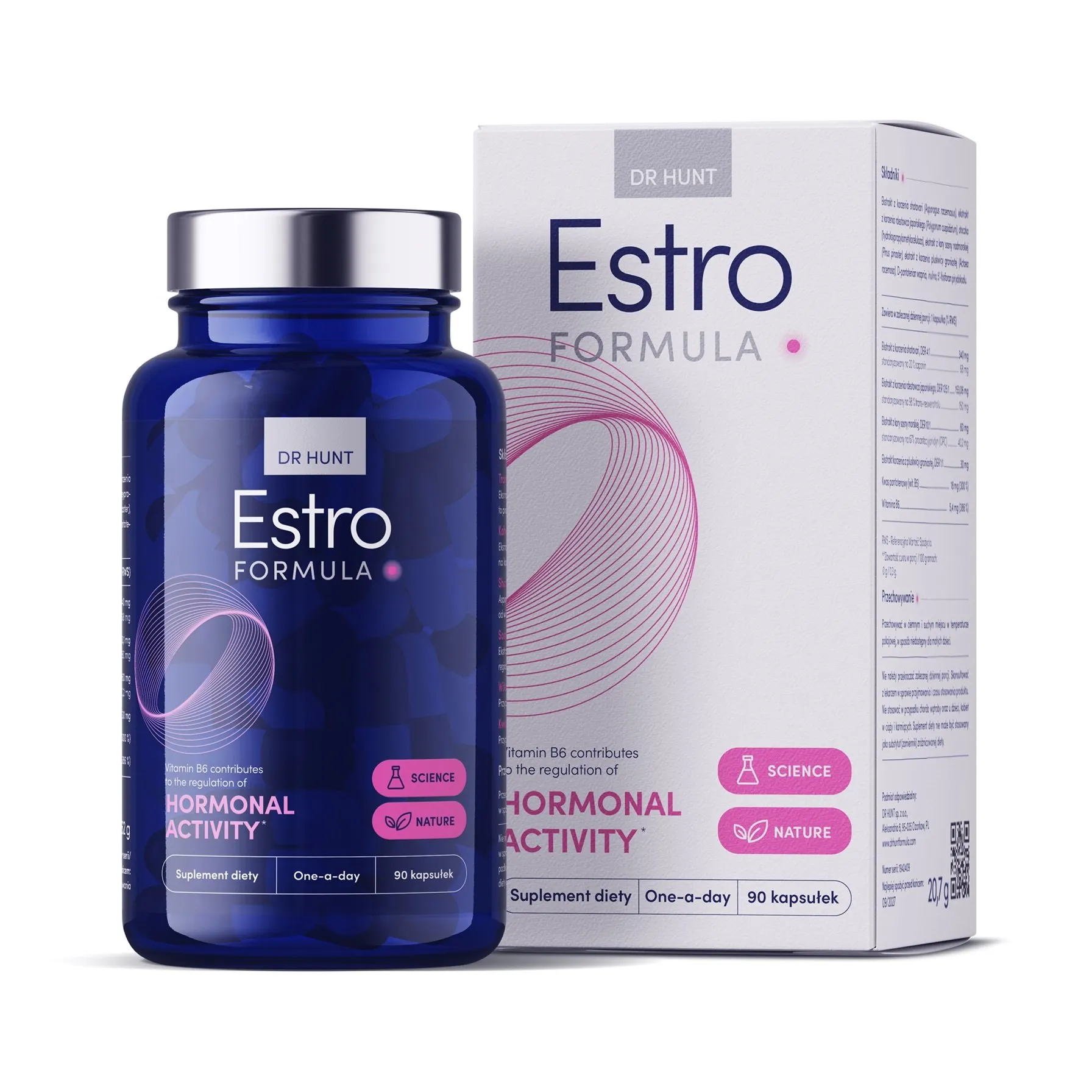 Dr Hunt - Estro Formula, 90 vkaps