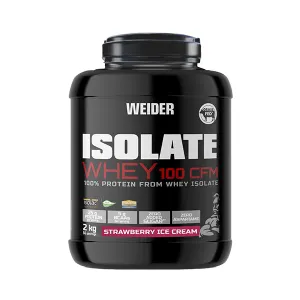 Weider - Izolat, Isolate Whey 100 CFM, Lody Truskawkowe, Proszek, 2000g
