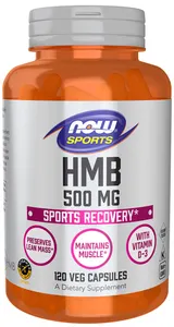 NOW Foods - HMB, 500mg, 120 vkaps