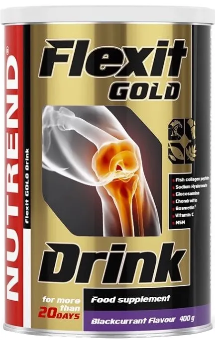 Nutrend - Flexit Gold Drink, Pomarańcza, 400g