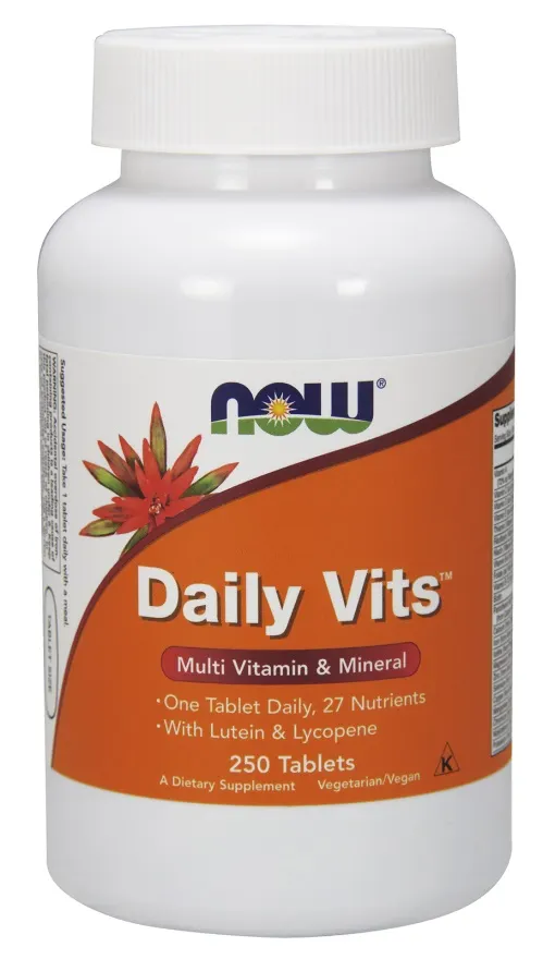 NOW Foods - Daily Vits, 250 tabletek