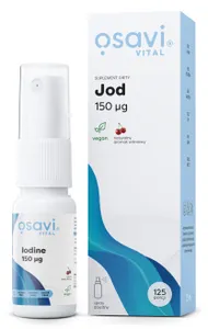 Osavi - Jod Spray Doustny, 150 µg, Wiśnia, 25 ml
