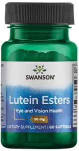 Swanson - Estry Luteiny, 20mg, 60 kapsułek miękkich