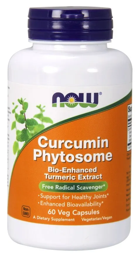NOW Foods - Kurkumina, Curcumin Phytosome, 60 vkaps