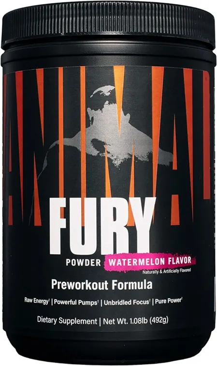 Universal Nutrition - Animal Fury, Watermelon, 480g