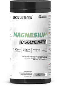 Skill Nutrition - Bisglicynian Magnezu, 120 kapsułek
