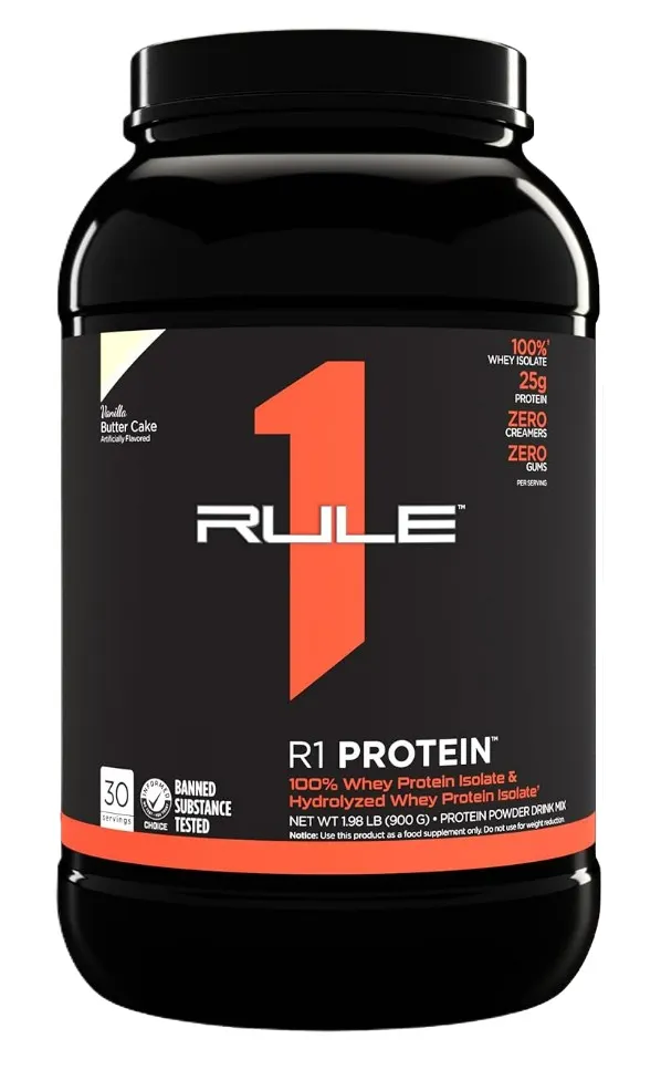 Rule One - R1 Protein, Vanilla Butter Cake, Proszek, 879g