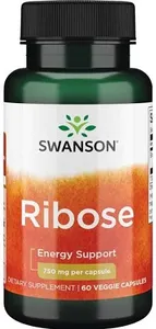 Swanson - Ryboza, 750mg, 100% Czysta, 60 vkaps
