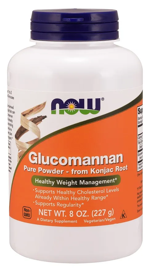  NOW Foods - Glukomannan, Konjac Root, Proszek, 227g