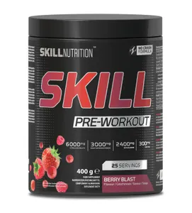 Skill Nutrition - Przedtreningówka, Pre-Workout, Berry Blast, 400g