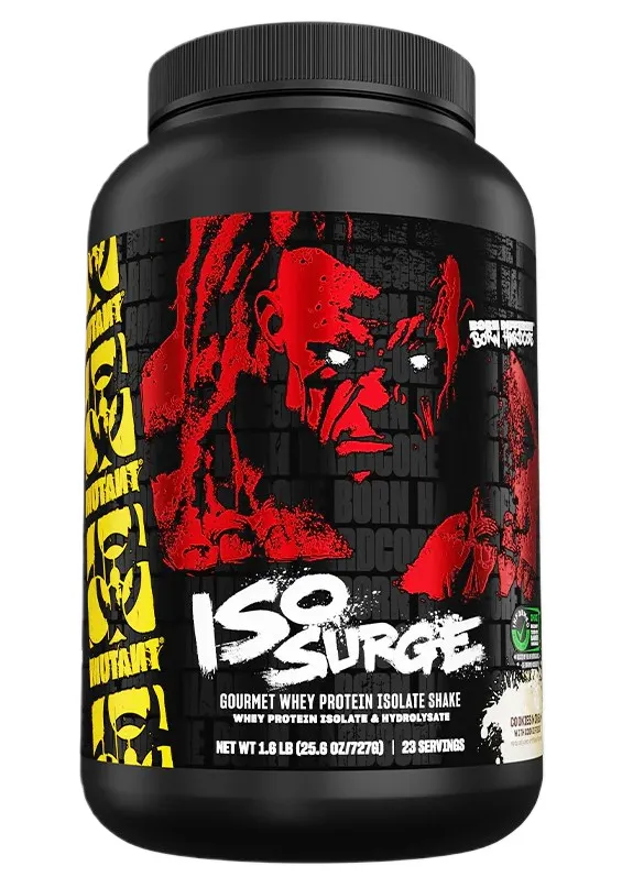 Mutant - Iso Surge, Izolat, Cookies & Cream, Proszek, 727g