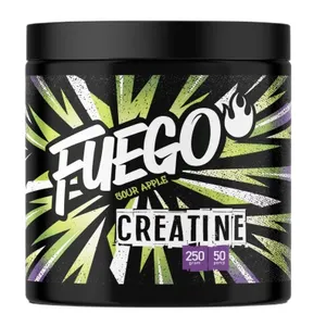 Fuego - Kreatyna, Kwaśne Jabłko, Proszek, 250g