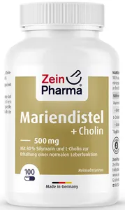 Zein Pharma - Ostropest + Cholina, Liver Complex, 100 kapsułek