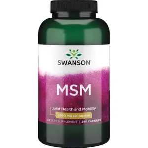 Swanson - MSM, 1000mg, 240 kapsułek