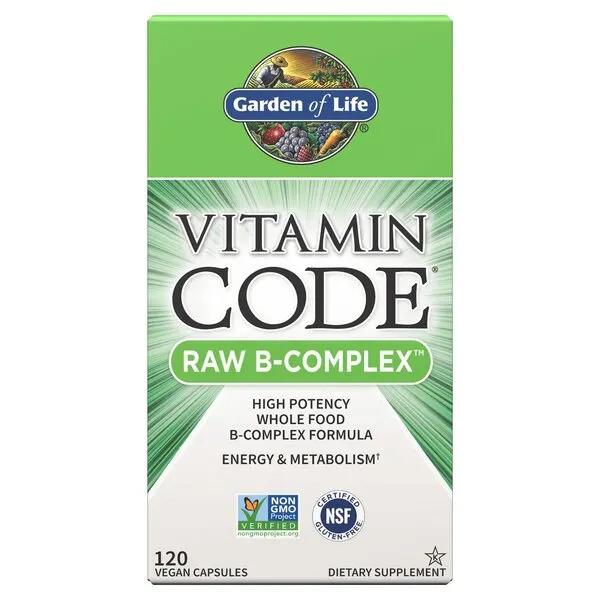 Garden of Life - Vitamin Code RAW B, Kompleks Witamin B, 120 vkaps