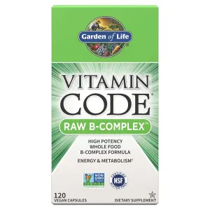 Garden of Life - Vitamin Code RAW B, Kompleks Witamin B, 120 vkaps