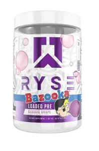 RYSE - Przedtreningówka, Loaded Pre V2, Bazooka Classic Grape, Proszek 450g