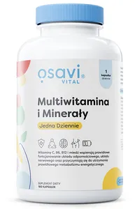 Osavi - Multiwitamina i Minerały Jedna Dziennie, 180 kapsułek