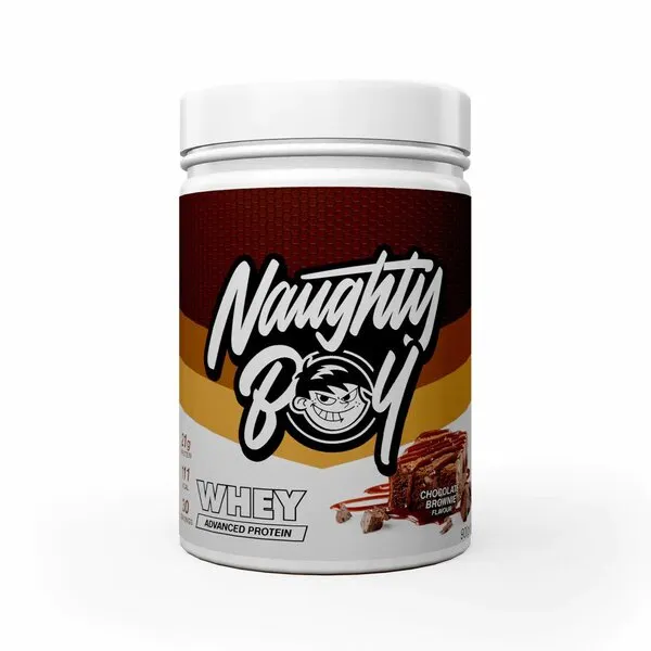 Naughty Boy - Odżywka Białkowa Advanced Whey, Chocolate Brownie, Proszek 900g