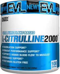 EVLution Nutrition - L-Citrulline 2000, Unflavored, Proszek, 200g