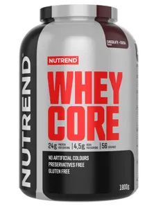 Nutrend - Odżywka Białkowa Whey Core, Chocolate + Cocoa, Proszek 1800g