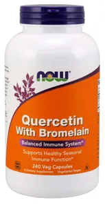 NOW Foods - Kwercetyna z Bromelainą, 240 vkaps
