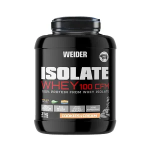 Weider - Izolat, Isolate Whey 100 CFM, Cookies & Cream, Proszek, 2000g