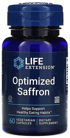 Life Extension - Szafran z Satiereal, 60 vkaps