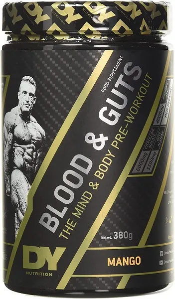Dorian Yates - Blood and Guts, Mango, Proszek, 380g