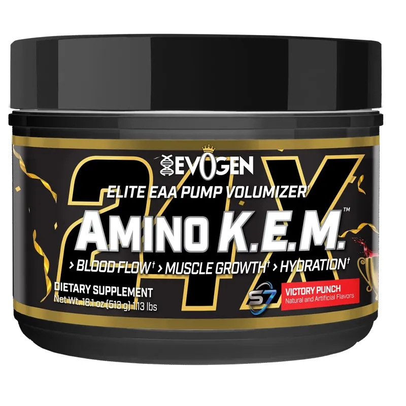 Evogen - Amino K.E.M. EAA, Victory Punch, Proszek 513g