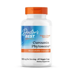 Doctor's Best - Kurkumina, Curcumin Phytosome + Meriva, 500mg, 60 vkaps