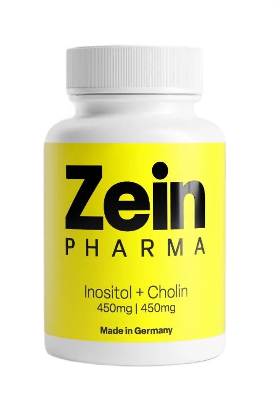 Zein Pharma - Cholina i Inozytol, Choline-Inositol 450/450mg, 60 kapsułek