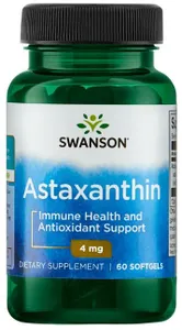Swanson - Astaksantyna, 4mg, 60 kapsułek miękkich