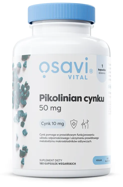 Osavi - Pikolinian Cynku, 50mg, 180 vkaps