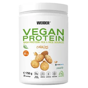 Weider - Odżywka Białkowa Vegan Protein, Smak Ciasteczkowy, Proszek 750g