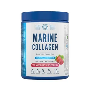 Applied Nutrition - Kolagen Morski, Marine Collagen, Truskawka Malina, Proszek 300g