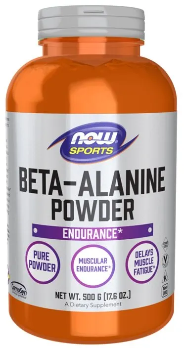 NOW Foods - Beta Alanina, 2000 mg, 500g