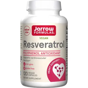 Jarrow Formulas - Resweratrol, 100mg, 120 vkaps