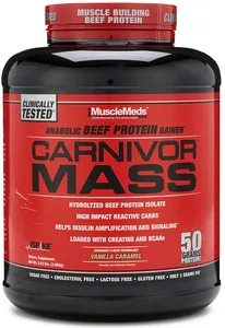 MuscleMeds - Carnivor Mass, Chocolate Peanut Butter, Proszek, 2744g